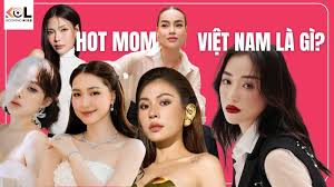 banner Top 20 hot mom Việt Nam được yêu thích và nổi tiếng trên MXH